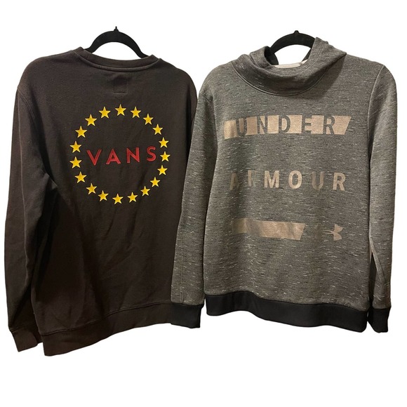 Under armour Tops - (2) WOMENS SWEATSHIRTS|‎ SIZE MEDIUM